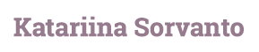 Katariinasorvanto Logo